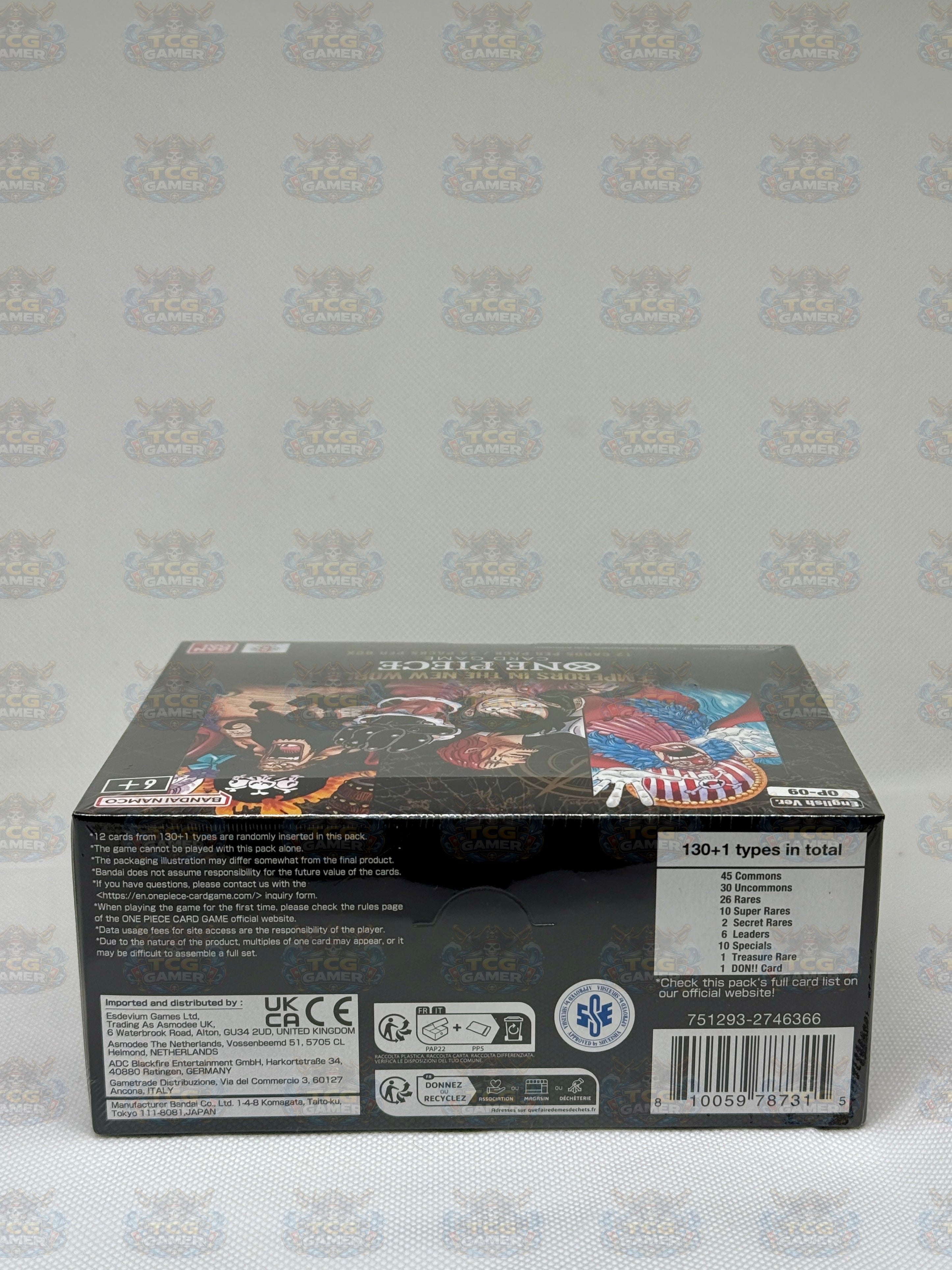 One Piece TCG OP-09 Emperors In The New World Booster Box Brand New & Sealed