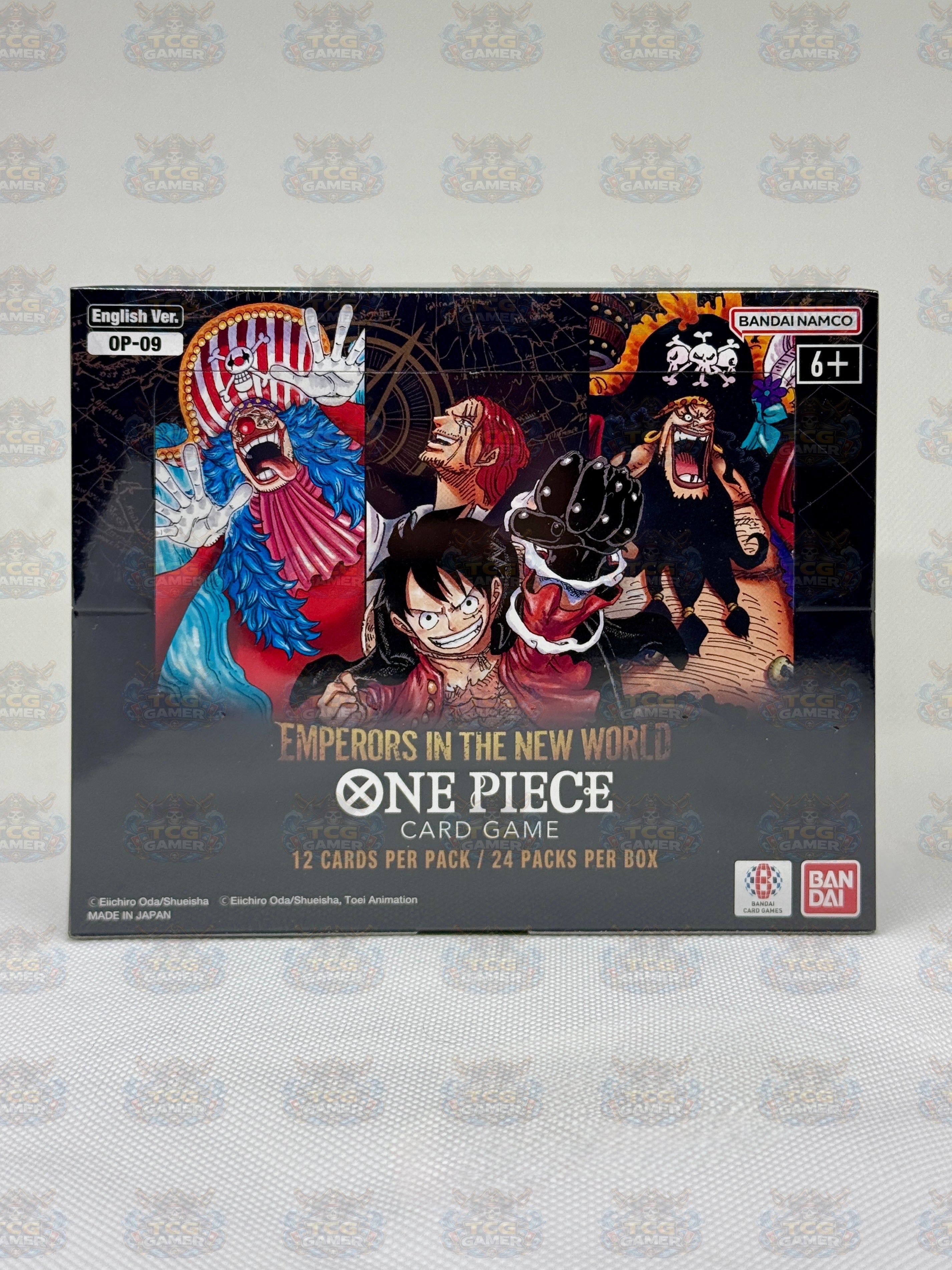 One Piece TCG OP-09 Emperors In The New World Booster Box Brand New & Sealed