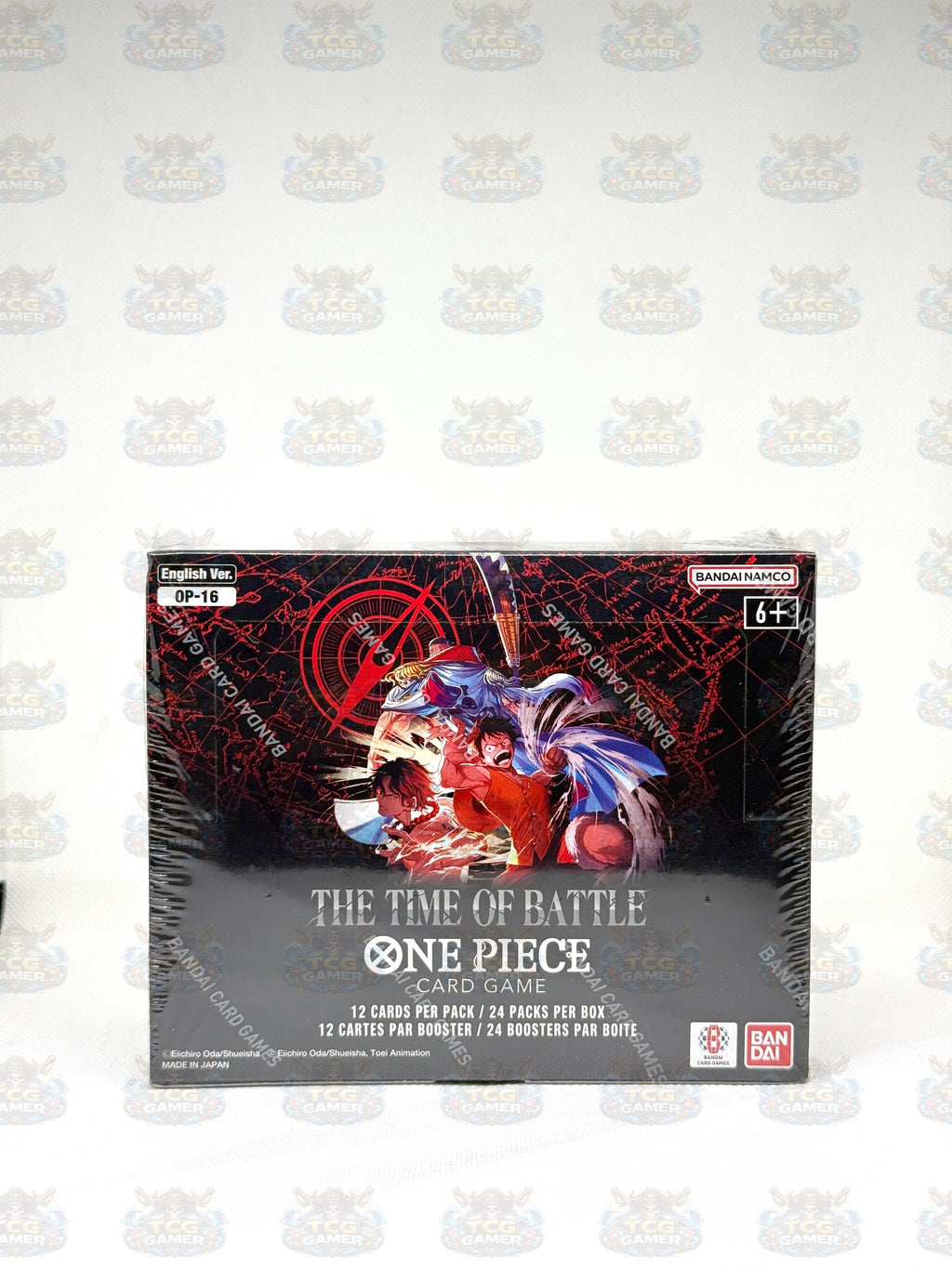 One Piece TCG: OP16 The Time of Battle Booster Box Sealed English UK New