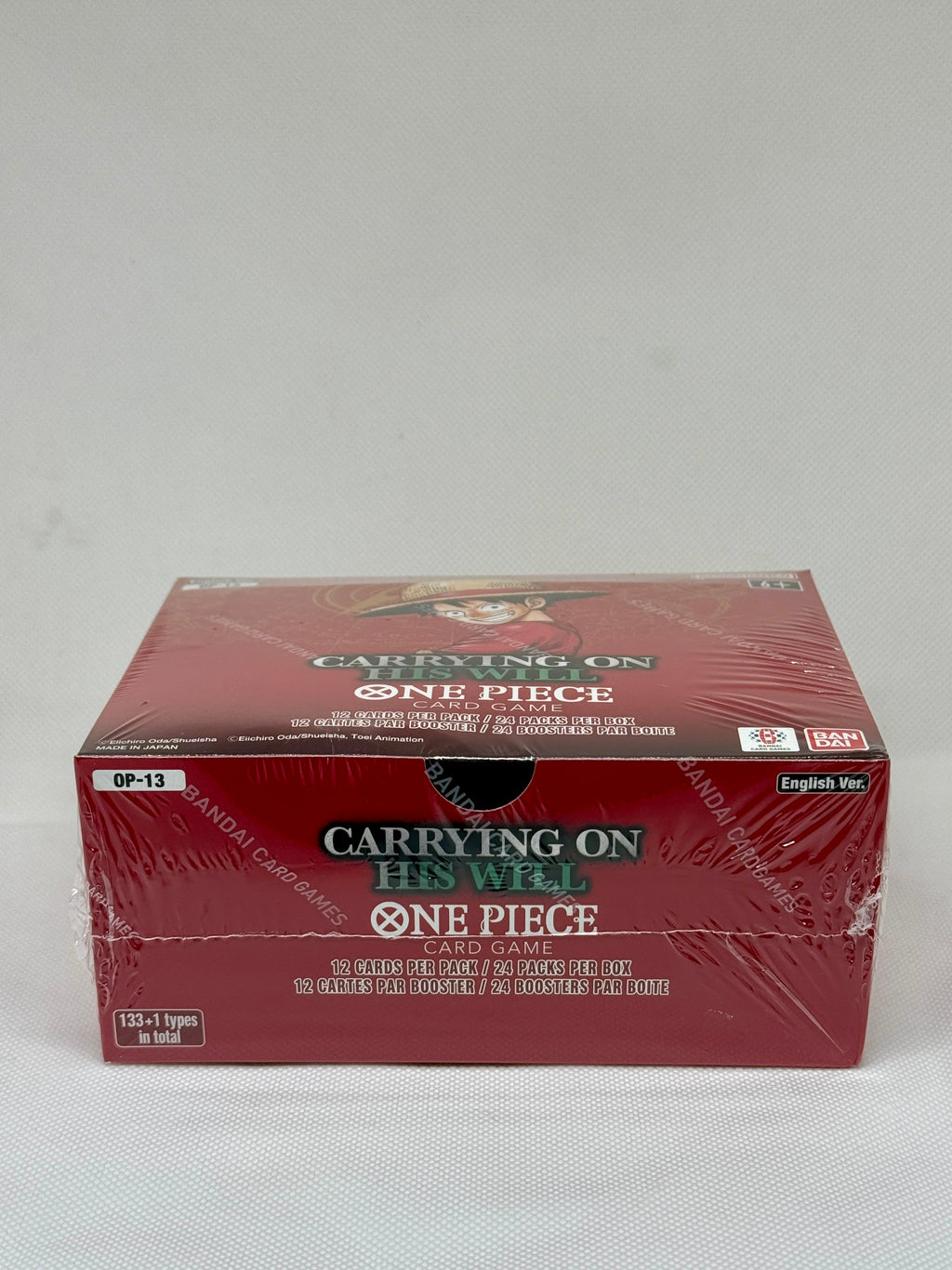 One Piece TCG: OP13 Carrying On His Will Booster Box Sealed English UK New