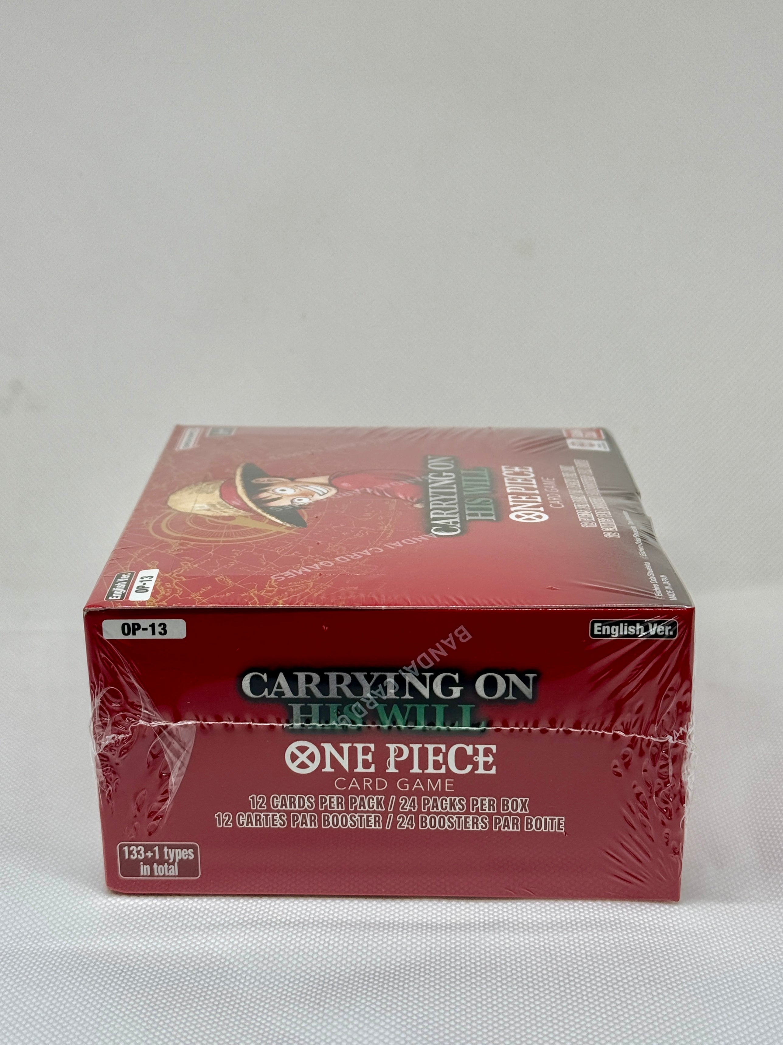 One Piece TCG: OP13 Carrying On His Will Booster Box Sealed English UK New